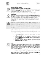 Предварительный просмотр 19 страницы Smeg LSA6545B Instruction Manual