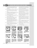 Предварительный просмотр 8 страницы Smeg LSE148AS Instructions For Using Manual