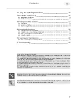 Предварительный просмотр 2 страницы Smeg LSE5304XA Instruction Manual