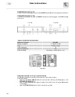 Предварительный просмотр 9 страницы Smeg LSE5304XA Instruction Manual