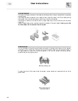 Предварительный просмотр 19 страницы Smeg LSE5304XA Instruction Manual