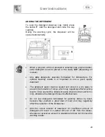 Предварительный просмотр 24 страницы Smeg LSP1449B Instruction Manual