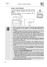 Предварительный просмотр 24 страницы Smeg LSP222BIT Instruction Manual