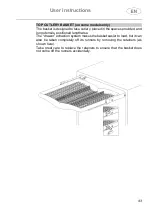 Предварительный просмотр 43 страницы Smeg LSP234CX Manual