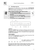 Предварительный просмотр 9 страницы Smeg LSP367X Manual