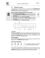 Предварительный просмотр 15 страницы Smeg LSP6445XD Instruction Manual