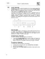 Предварительный просмотр 16 страницы Smeg LSP6445XD Instruction Manual