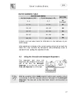 Предварительный просмотр 23 страницы Smeg LSP6445XD Instruction Manual