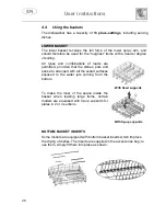 Предварительный просмотр 28 страницы Smeg LSP6445XD Instruction Manual