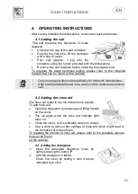 Предварительный просмотр 21 страницы Smeg LSPU8653X Manual