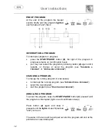 Предварительный просмотр 13 страницы Smeg LVF647B9 Instruction Manual