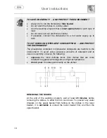 Предварительный просмотр 15 страницы Smeg LVF647B9 Instruction Manual