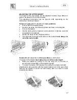 Предварительный просмотр 28 страницы Smeg LVF647B9 Instruction Manual