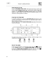 Предварительный просмотр 18 страницы Smeg LVS137B Instruction Manual