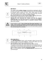 Предварительный просмотр 21 страницы Smeg LVS322PXIT Instruction Manual