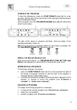 Предварительный просмотр 13 страницы Smeg LVS329SX Instruction Manual