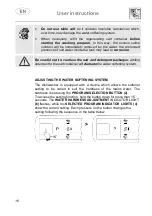 Предварительный просмотр 18 страницы Smeg LVS329SX Instruction Manual