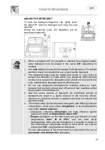 Предварительный просмотр 21 страницы Smeg LVS329SX Instruction Manual