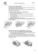 Предварительный просмотр 29 страницы Smeg LVS329SX Instruction Manual