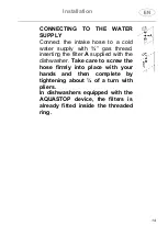 Предварительный просмотр 14 страницы Smeg LVS344PM Installation Instructions Manual