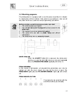 Предварительный просмотр 13 страницы Smeg LVS4109B Instruction Manual