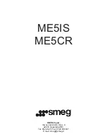 Smeg ME5CR Manual preview