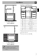 Preview for 39 page of Smeg Mista Aesthetic B901GMXI9 Manual