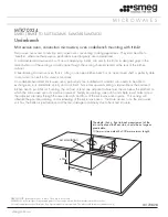 Preview for 2 page of Smeg MTK70X34 User Manual