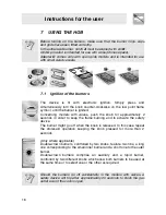 Preview for 14 page of Smeg NCT685BHK Instructions For Use Manual