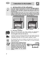 Preview for 4 page of Smeg Oven A1-6 Instruction Manual