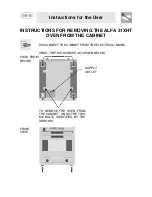 Предварительный просмотр 2 страницы Smeg Oven ALFA 31XHT Instruction Manual