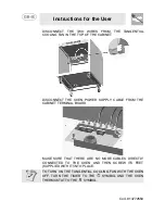 Предварительный просмотр 4 страницы Smeg Oven ALFA 31XHT Instruction Manual