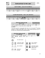 Preview for 9 page of Smeg Oven SA280X Instructions For Use Manual