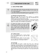 Preview for 16 page of Smeg Oven SA280X Instructions For Use Manual