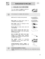 Preview for 17 page of Smeg Oven SA280X Instructions For Use Manual