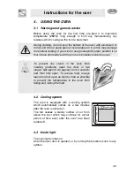 Preview for 13 page of Smeg Oven SC709X Instruction Manual