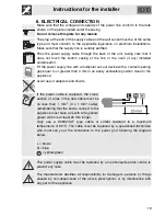 Preview for 17 page of Smeg P1640X Manual