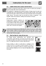 Preview for 10 page of Smeg P1752XBN Manual