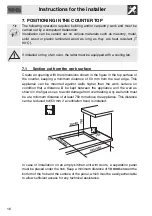 Preview for 14 page of Smeg P1752XBN Manual