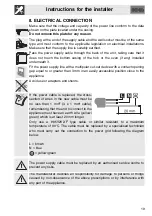 Preview for 17 page of Smeg P1752XBN Manual