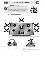 Preview for 8 page of Smeg P755AB Manual