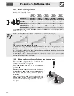 Preview for 22 page of Smeg P755ABBN Manual