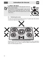 Preview for 8 page of Smeg P755SB Manual