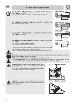 Preview for 13 page of Smeg P775AO Manual