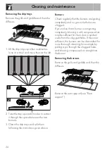 Предварительный просмотр 22 страницы Smeg PBQ31GA User Manual