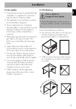 Предварительный просмотр 35 страницы Smeg PBQ31GA User Manual