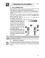 Preview for 21 page of Smeg PDX12RUSB Manual