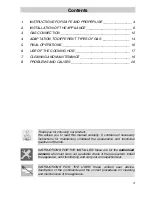 Smeg PGA95F3 Instruction Manual preview