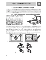 Предварительный просмотр 4 страницы Smeg PGA95F3 Instruction Manual