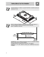 Предварительный просмотр 6 страницы Smeg PGA95F3 Instruction Manual